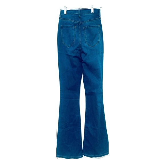 PETITE DEEP IN MY SOUL FLARE JEANS BLUE.SIZE 7 - Picture 3 of 8